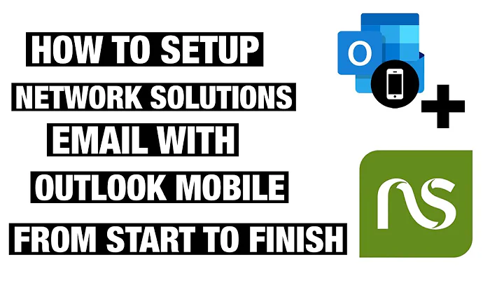 Network Solutions Email Setup Email Client Setup IMAP | Outlook Mobile | Settings That Work 2022