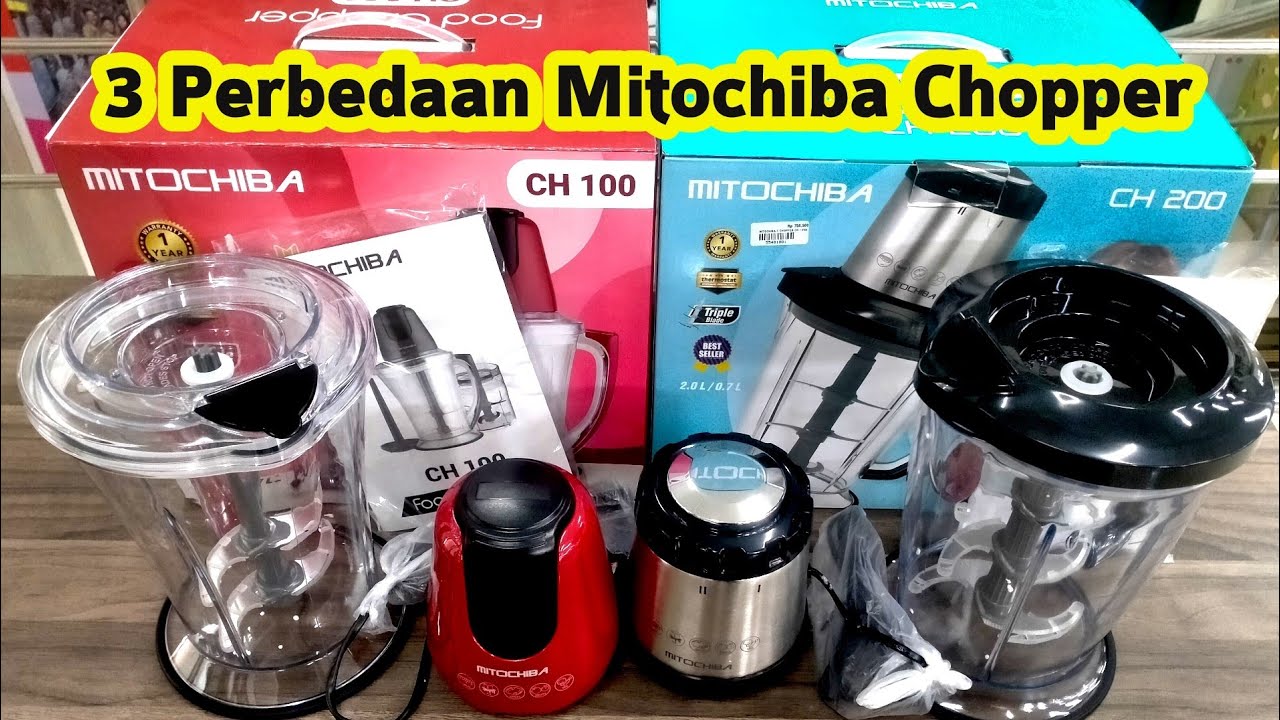 Perbedaan Mitochiba Chopper CH 100 dan CH 200 - YouTube