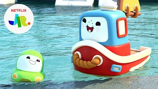 The Super Duper GIANT Cannonball 💦 Go! Go! Cory Carson: Chrissy Takes the Wheel | Netflix Jr