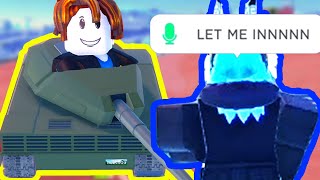 DESTROYING UGC CREATORS with TANKS in Roblox Jailbreak