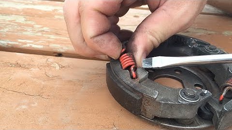 Change Scooter Clutch Grab Spring - Easy! | Mitch