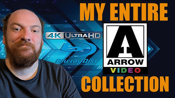 MY ENTIRE ARROW VIDEO COLLECTION #4k #bluray @Arrow_Video