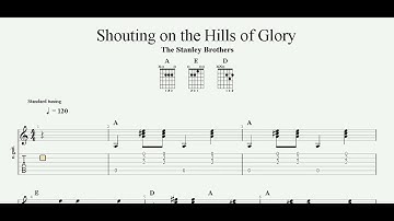 Thumbnail of Shouting on the Hills of Glory | Country Gospel | Worship Song | Guitar TAB | Piano Sheet Music