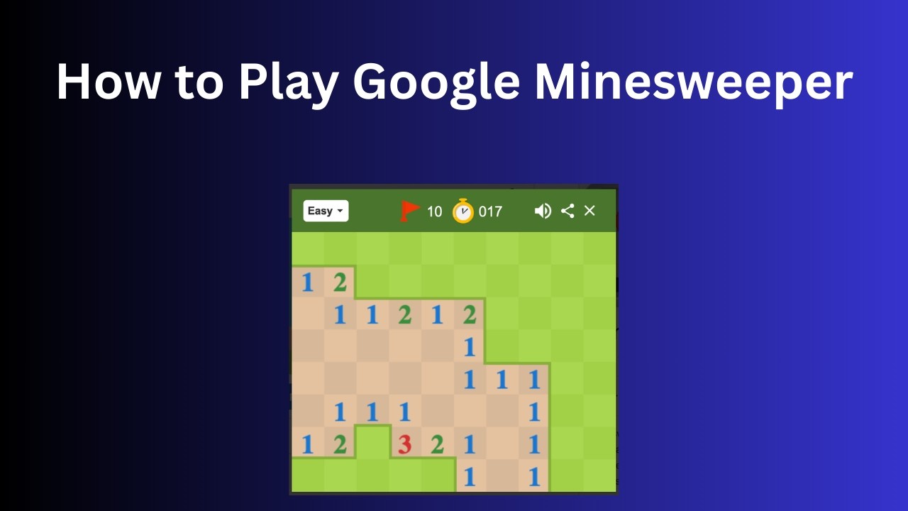 How to play Minesweeper on Google