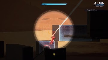 I made a 1v1 map in Splitgate Map Creator