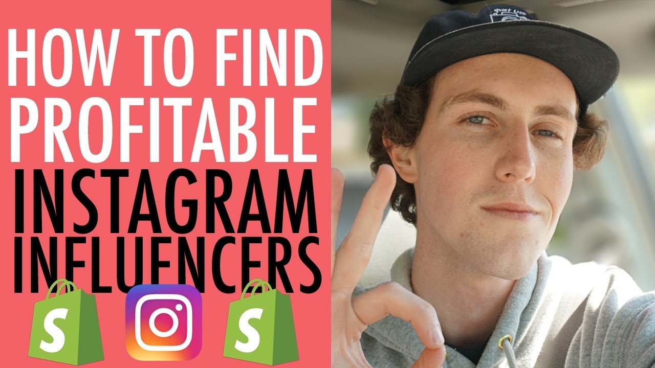 How To Find PROFITABLE Instagram Influencers - Shopify Dropshipping ...