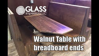 Valley City Bar | Walnut Table Tops