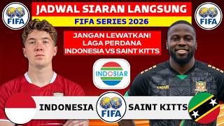 FIRST MATCH! FIFA World Cup 2026 Schedule - Indonesia vs. Saint Kitts - Indonesian National Team ...