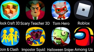 Halloween Sniper,Among Us,Roblox,Tom Hero,Scary Teacher,Block Craft 3D,Join & Clash,Imposter Squid screenshot 1