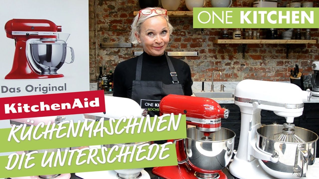 KitchenAid Küchenmaschine und Zubehör | die Unterschiede | by One Kitchen -  YouTube