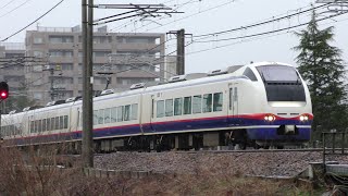 特急しらゆき2号【4K】E653系H204編成52M