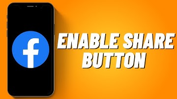 How to Enable Share Button on Facebook (2023)