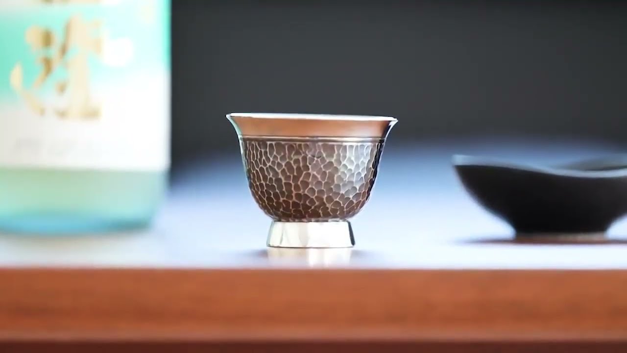 silver 純銀 品位999 総重量51g 銘々皿 豆皿 菓子ピック Tokyo ginki Mori ginki Pure silver Sake cup choko type