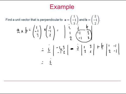 Edexcel Further Pure 1: Vectors 1-4 - YouTube