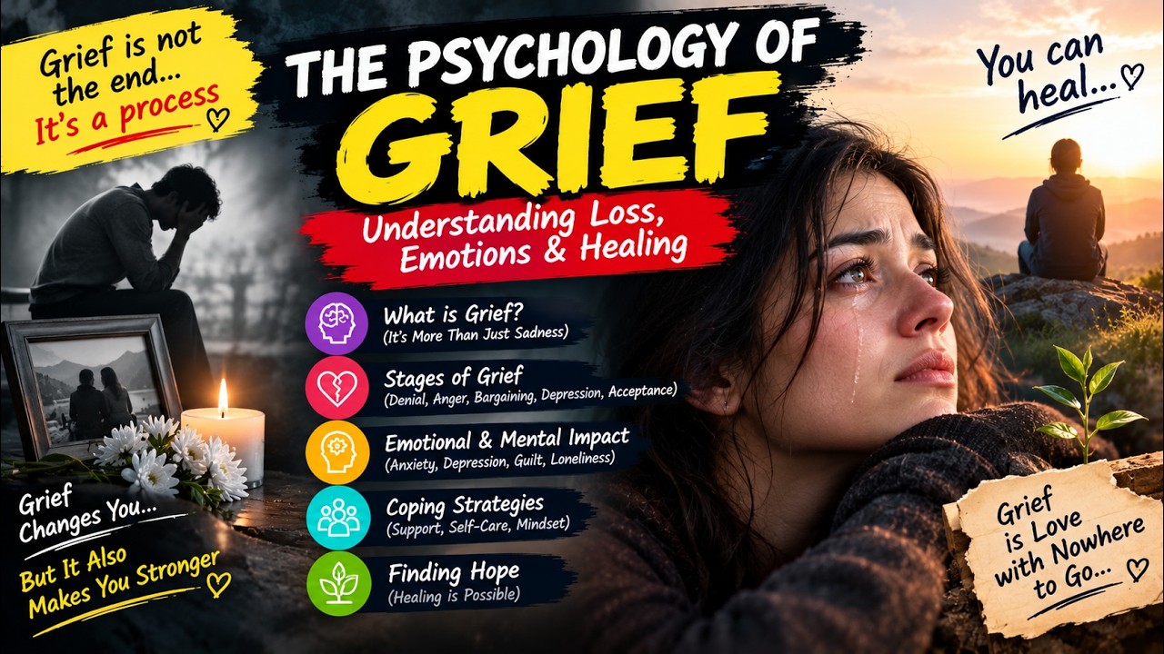 Grief | Psychology | Explained in Hindi | Complete Nursing Notes ...