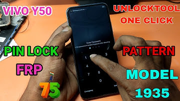 VIVO Y50 (1935) PIN LOCK & FRP REMOVE  ONE  CLICK UNLOCKTOOL || HOW TO UNLOCK VIVO Y50