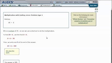 Multiplication with trailing zeros: Problem type 1