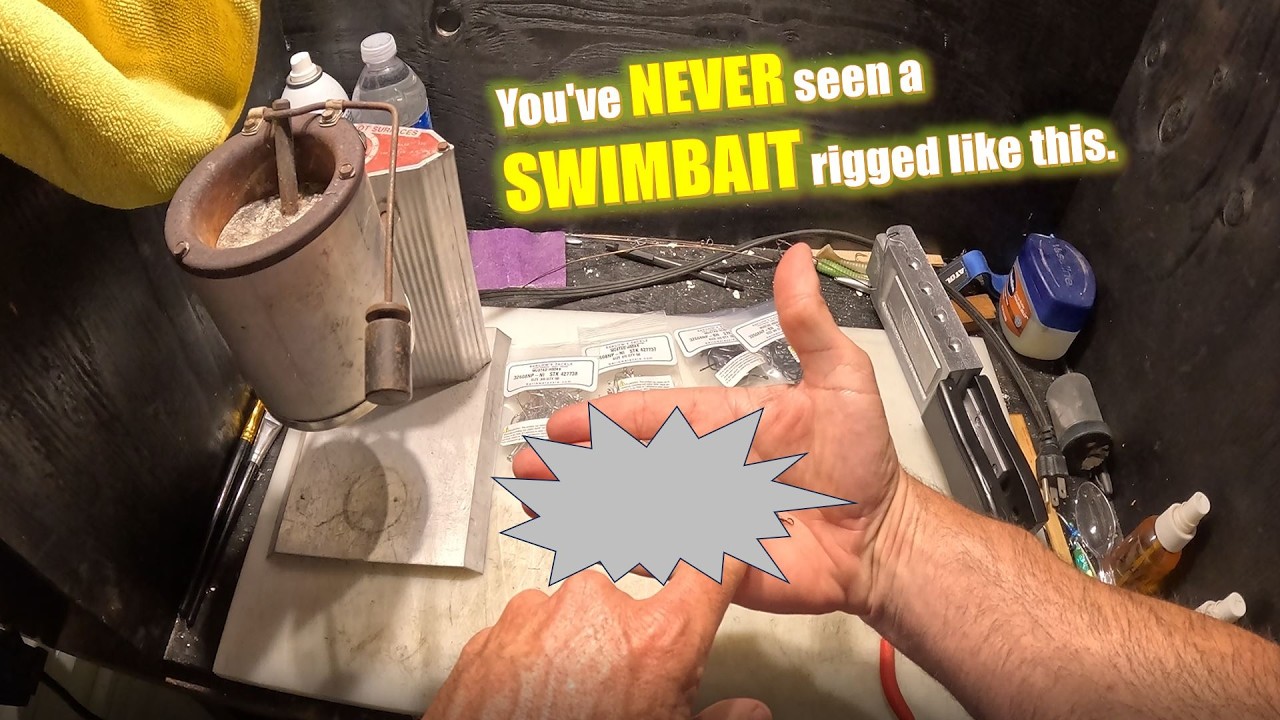 You've NEVER seen a SWIMBAIT rigged like this. Fully CUSTOMIZABLE!