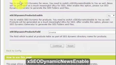 VPCart Video Tutorial: How to Enable SEO Friendly URLs