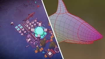 How to Model Any Fish In Blender (Tutorial) | Deep Horizon Devlog #5.75