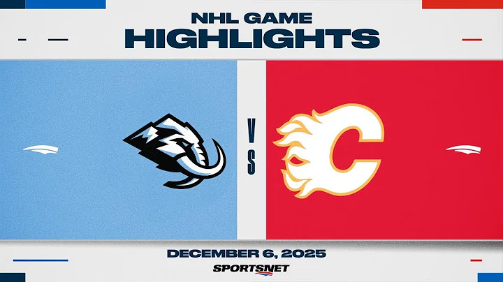 NHL Highlights | Mammoth vs. Flames - December 6, 2025