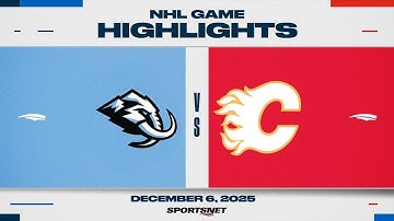 NHL Highlights | Mammoth vs. Flames - December 6, 2025