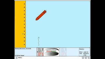 Shiphandling - Berthing stbd side to, tide ahead - No tugs