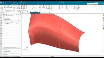 New Sew enhancement in NX2312