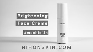 NIHON Brightening Face Creme | Skincare product with Retinol, Pearl Powder, Arbutin & Kojic Acid