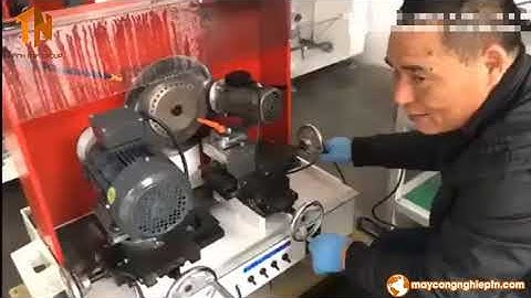 Hướng dẫn mài lưỡi cắt tròn lớn trên máy mài đài loan