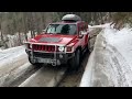 HUMMER H3 спуск з гори Драгобрат 2021