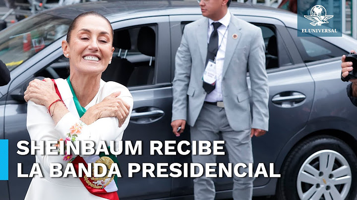 Así recibió Claudia Sheinbaum la banda presidencial de manos de Ifigenia Martínez