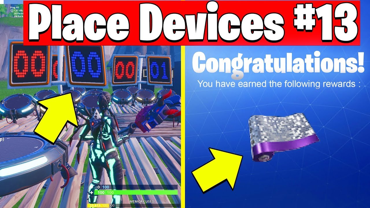 Place Devices on a Creative Island - Day 13 REWARD OF 14 Days of Fortnite Challenges