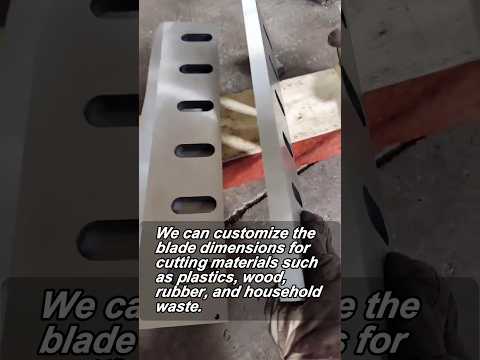 Watch This Video How Granulator Blades Power Plastic Recycling