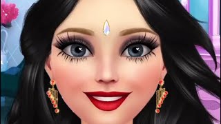 العاب بنات مكياح وتلبيس الاميراتAnzieh Schmink Mädchen  Makeover Makeup Spiele-Dress Up& Skater screenshot 1