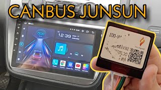 Configurar CANBUS en radio china JUNSUN V1 Plus 2DIN Seat Altea y para otras radios chinas en 2024