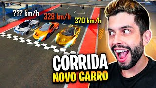 TESTEI O NOVO CARRO ESPORTIVO NA PISTA DO FREE FIRE!!