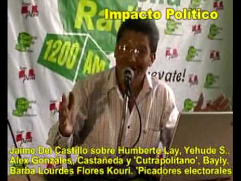 JAIME DEL CASTILLO SOBRE HUMBERTO LAY, ALEX GONZAL...