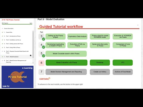 Getting start with Pirana using NONMEM and PsN