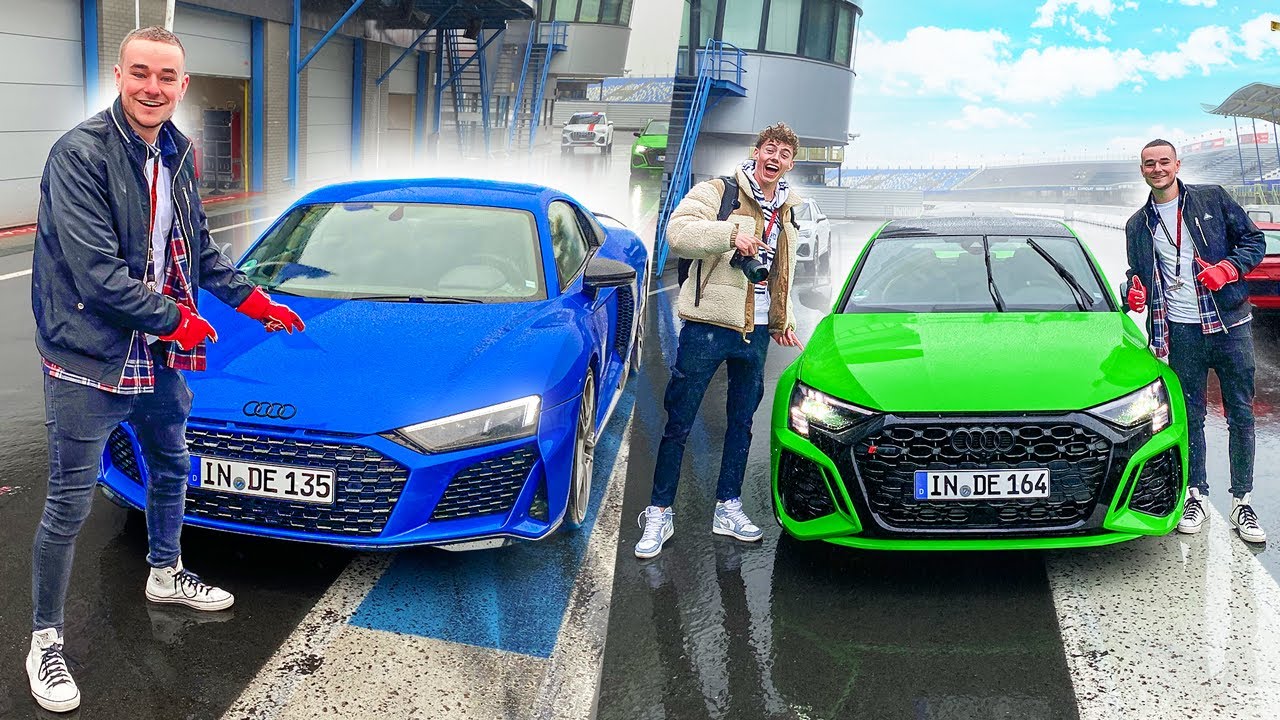 LEREN RIJDEN IN DE REGEN! AUDI CIRCUIT DAG!