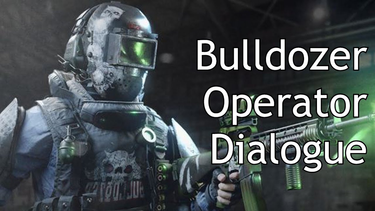 Black Ops Cold War Zombies - Bulldozer Operator Dialogue - YouTube