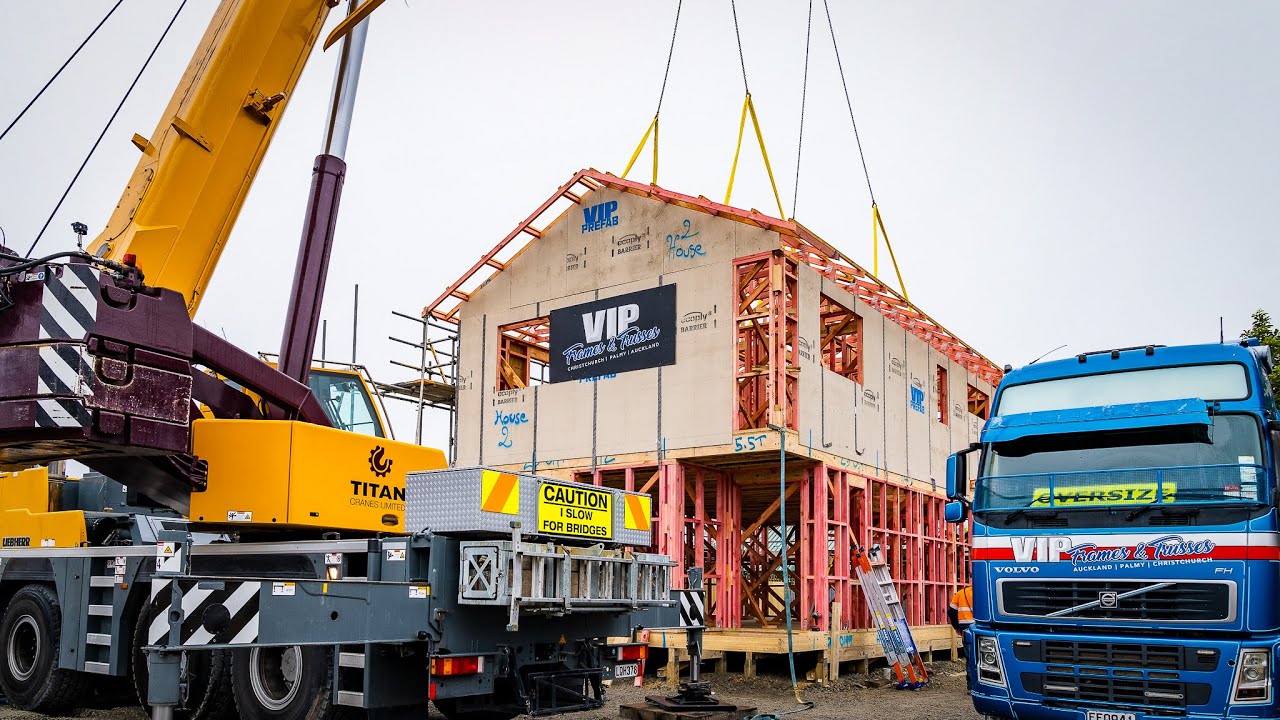 Prefabrication With Project Velocity & Kainga Ora NZ - VIP Frames & Trusses