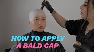How to Apply A Plastic Bald Cap Instructional Video: Step-by-Step SFX Tutorial for Beginners