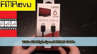 6 ft High Quality Digital Fiber Optic Audio Toslink to 3.5mm Optical Cable – 5.0mm Vizio 6ft High Speed HDMI Cable | UHD 4K 3D Dolby Digital DTS Home Theater
