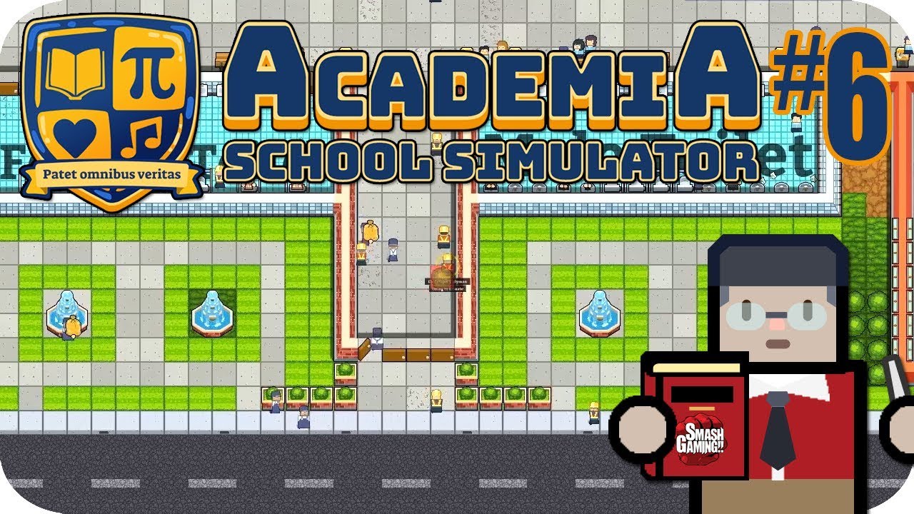 Academia: School Simulator #6 New Library Extension, New Delivery Zone ...