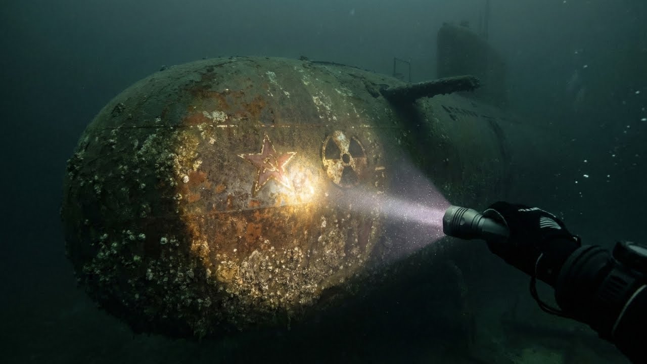 Found Abandoned Soviet Nuclear Submarine Deep Ocean - Full Restoration ...
