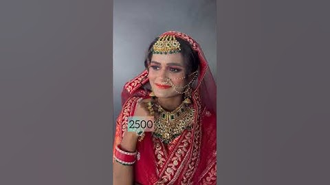 Local parlour Makeup VS Professional Makeup Artist #makeupartist #beauty  #professionalmakeupartists