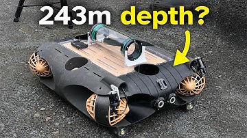 Our DIY Sub Explores A Flooded Hole To MAX DEPTH (PT3)