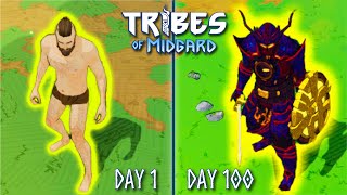 I Played 100 Days of Tribes of Midgard