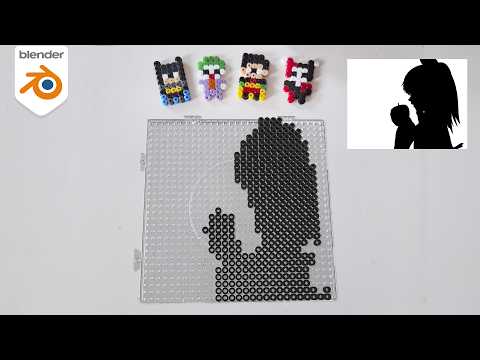 Bad Apple but with Beads - breakdown